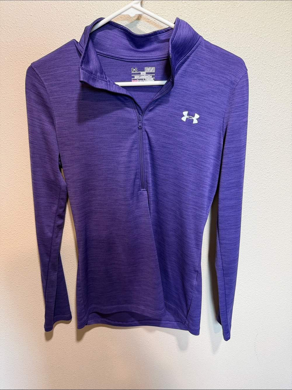 Under Armour Purple Half-Zip Training Top